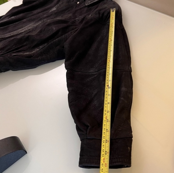 Vintage Soft Leather Jacket- Sz. Lg - Picture 12 of 15